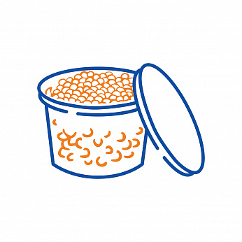Caviar packaging