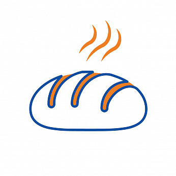 White bread packaging